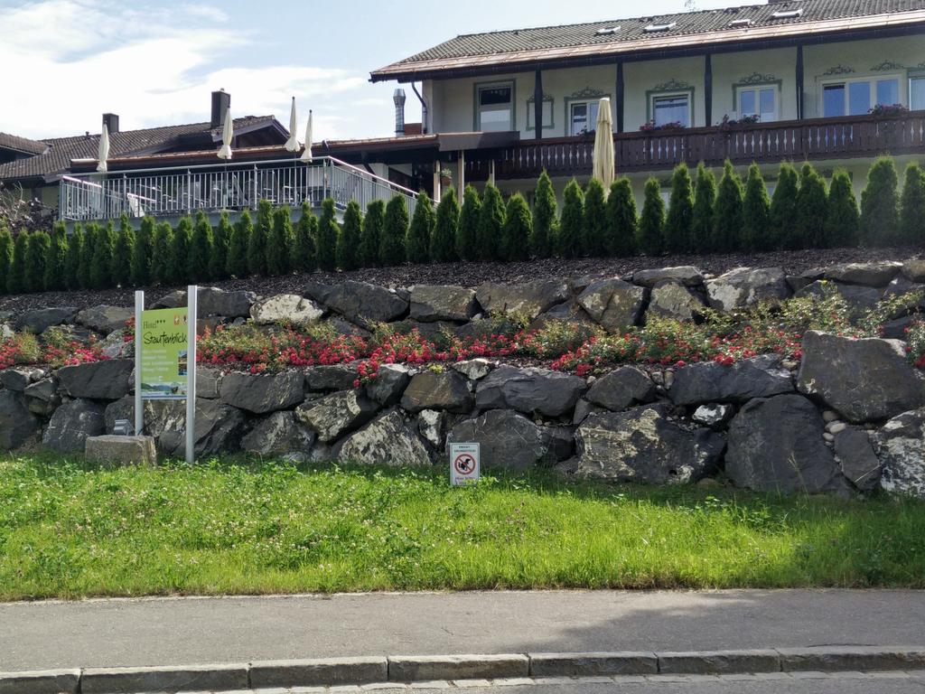 Hotel Landhaus Staufenblick Oberstaufen Buitenkant foto